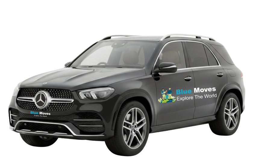 Mercedes GLE Blue Moves